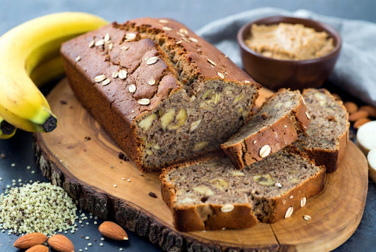Fitness-Bananenbrot mit extra Nährstoffen