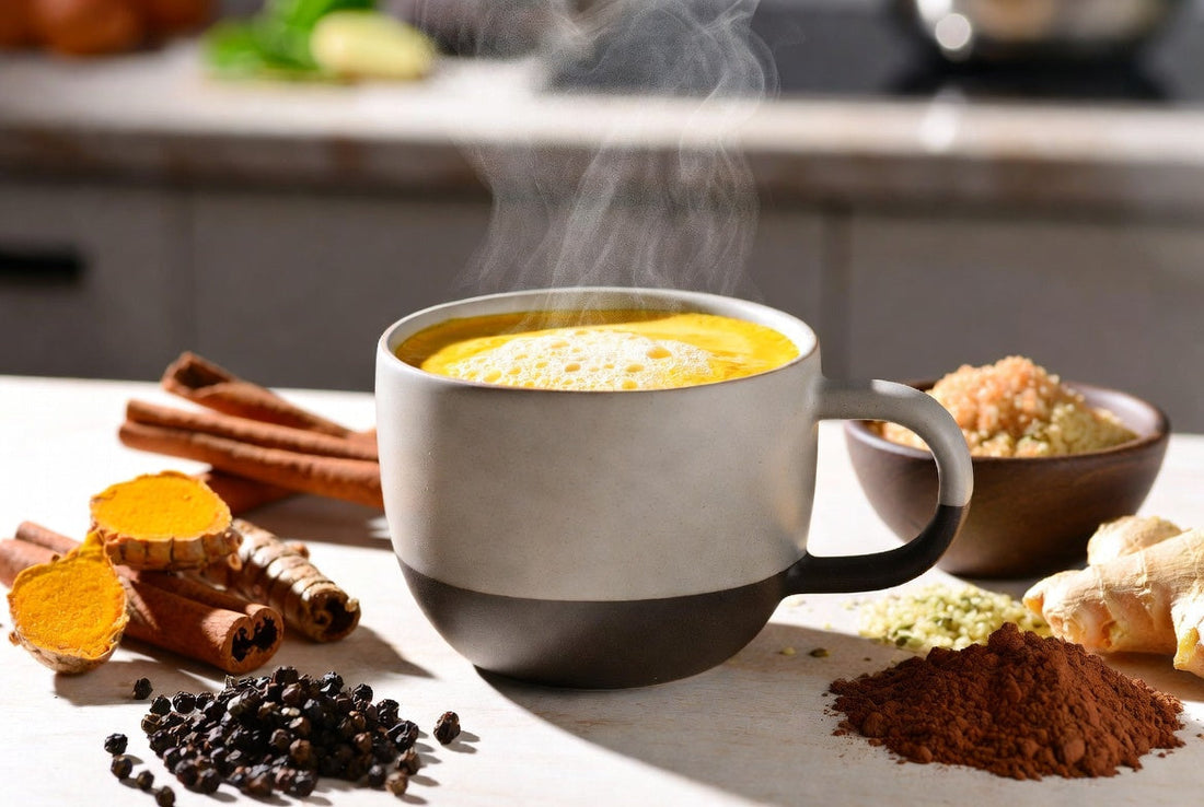 Golden Milk mit modernem Upgrade
