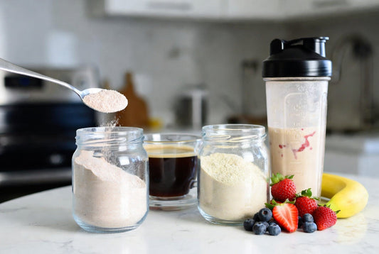 Kollagenpulver Proteinpulver Unterschied