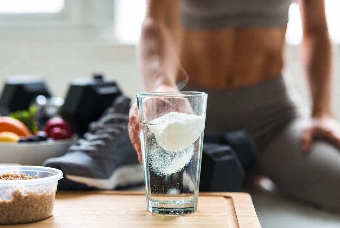 Kollagenpulver im Sport
