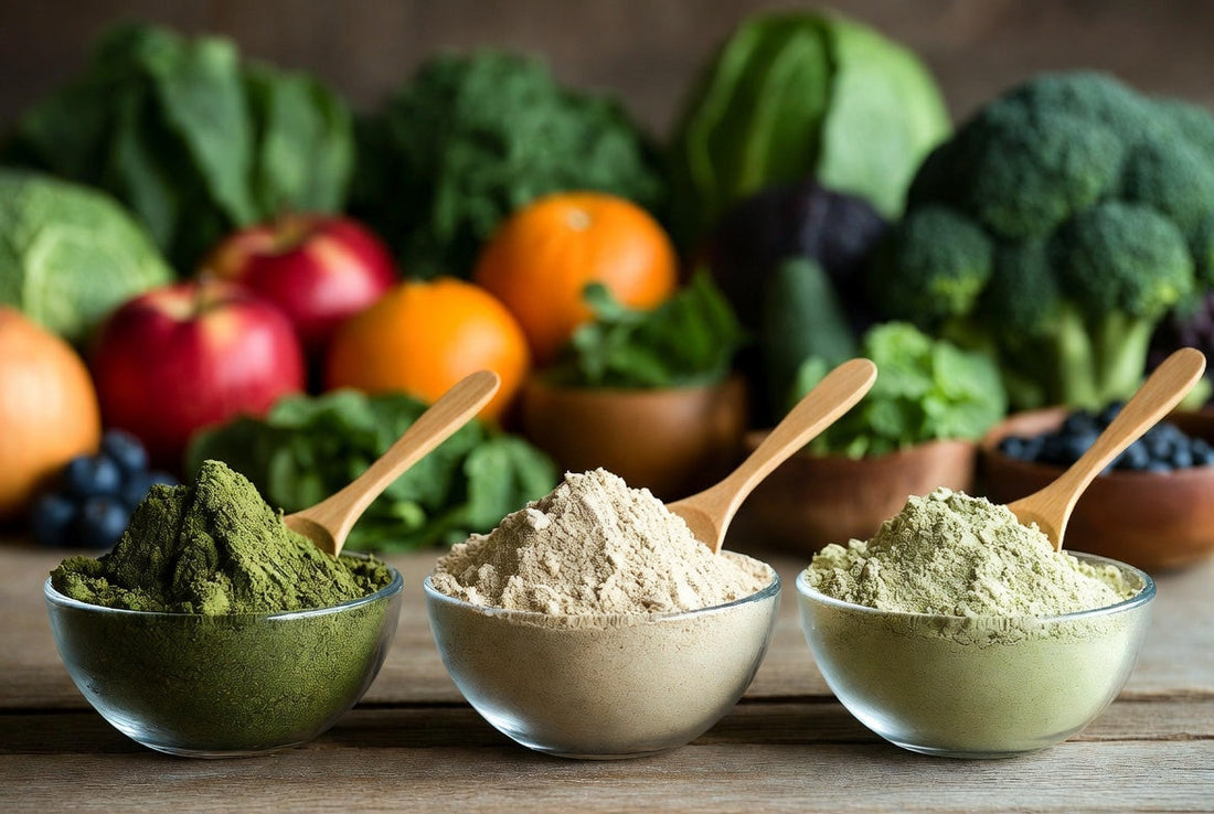 Poudres végétales vs aliments frais