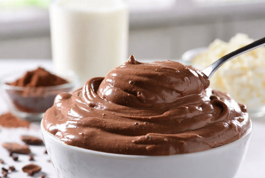 Schoko-Protein-Creme zum Löffeln