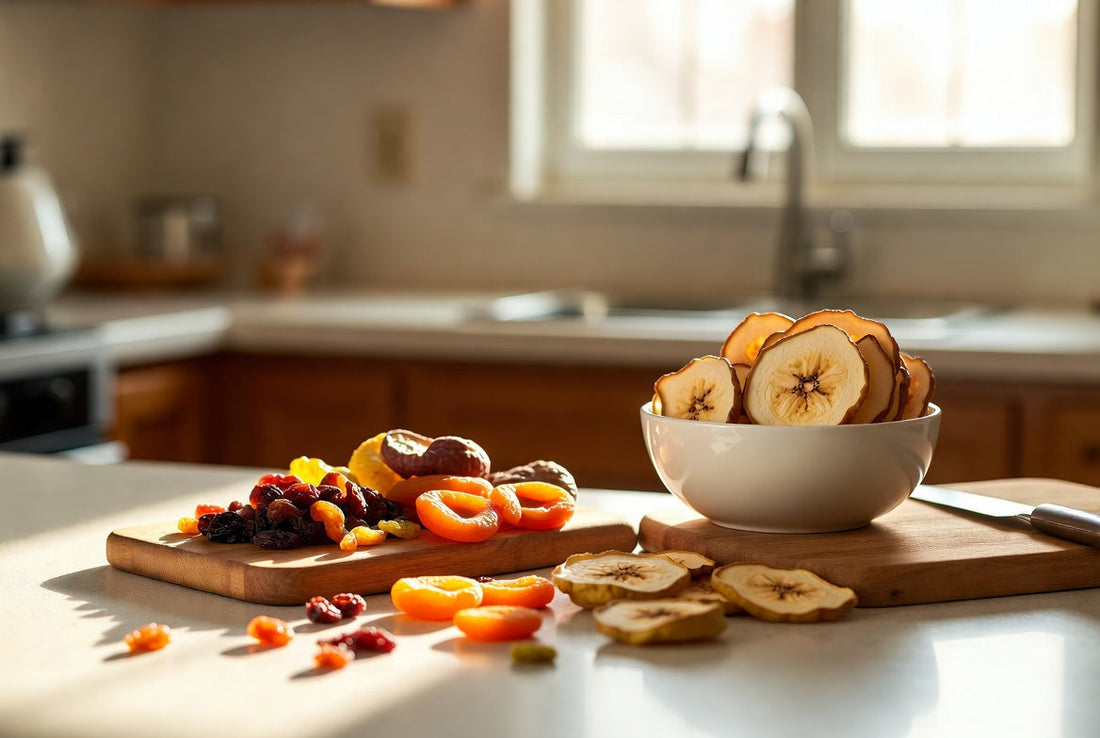 Fruits lyophilisés ou séchés