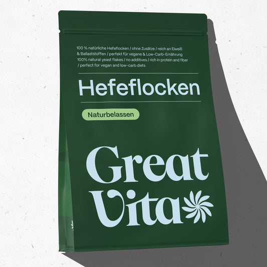 GreatVita Hefeflocken im Beutel
