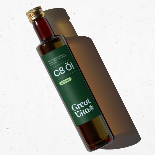 C8-Öl 500 ml – auf Kokosöl-Basis