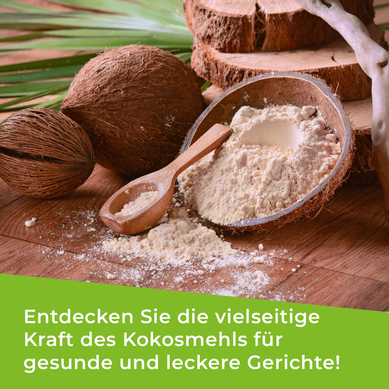 Bio-Kokosmehl – fein gemahlen