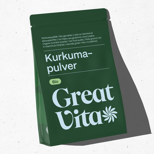 Bio-Kurkuma-Pulver – fein gemahlen