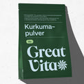 Bio-Kurkuma-Pulver – fein gemahlen