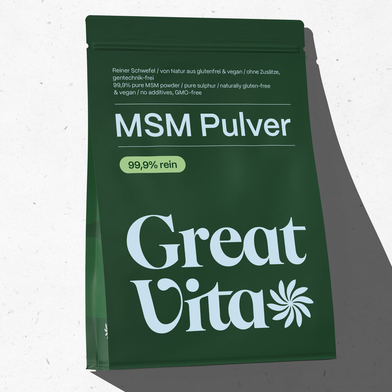 MSM-Pulver – 99,9 % rein