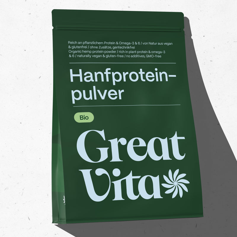 Bio-Hanfprotein-Pulver – 50 % Proteingehalt