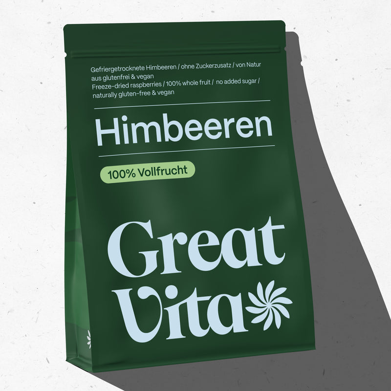 Himbeeren – gefriergetrocknete Vollfrucht
