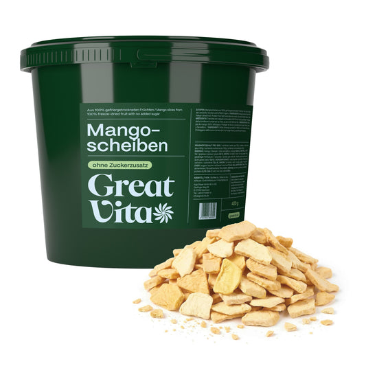 Mango – gefriergetrocknete Mangoscheiben