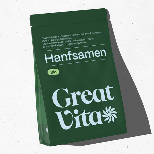 Bio-Hanfsamen – geschält