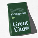 GreatVita Bio Kakaopulver Roh 400g im Beutel 