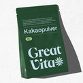 GreatVita Bio Kakaopulver Roh 800g im Beutel 
